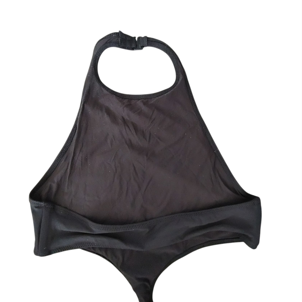 SKIMS Recycled Swim Halter Monokini Swimsuit - NEW - Picture 9 of 15